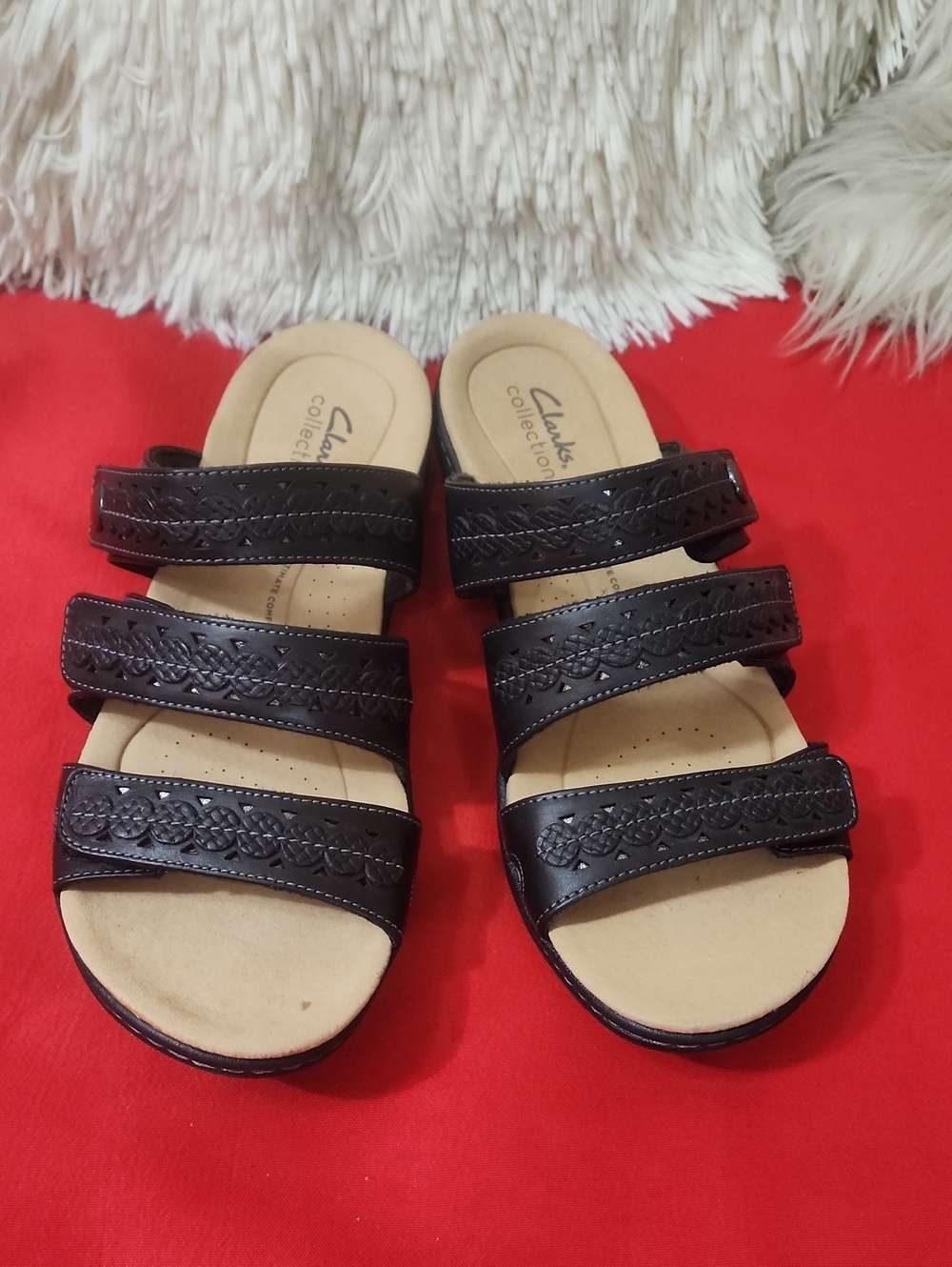 Clarks Kaurieann Cole Collection Women's Black Comfort Sandals